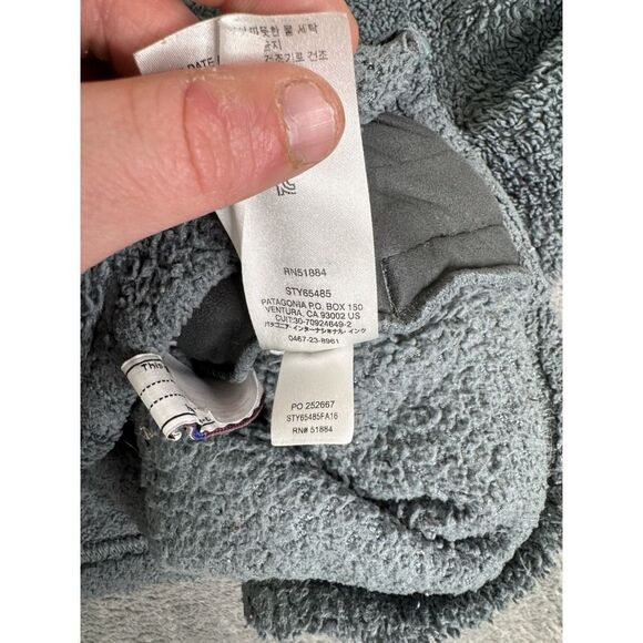 Patagonia Girls Los Gatos Hoody Size Medium Gray - Picture 8 of 12